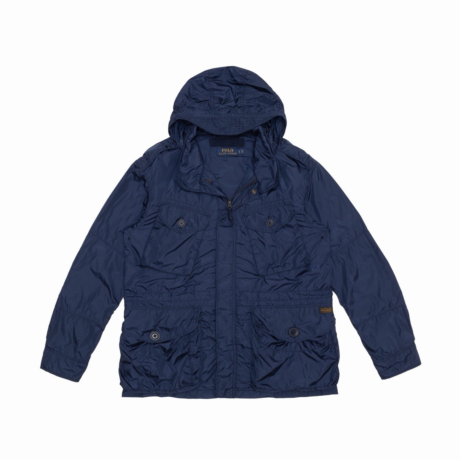 Polo Ralph Lauren Men’s Field Military Nylon Jacket In Navy Blue Size : L